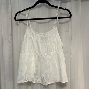 H&M White Camisole Top